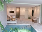 Indoorpool mit Wellnessbereich