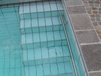 Treppe im Pool